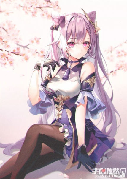 《原神》刻晴立绘图片