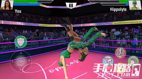 美女摔跤模拟器手游