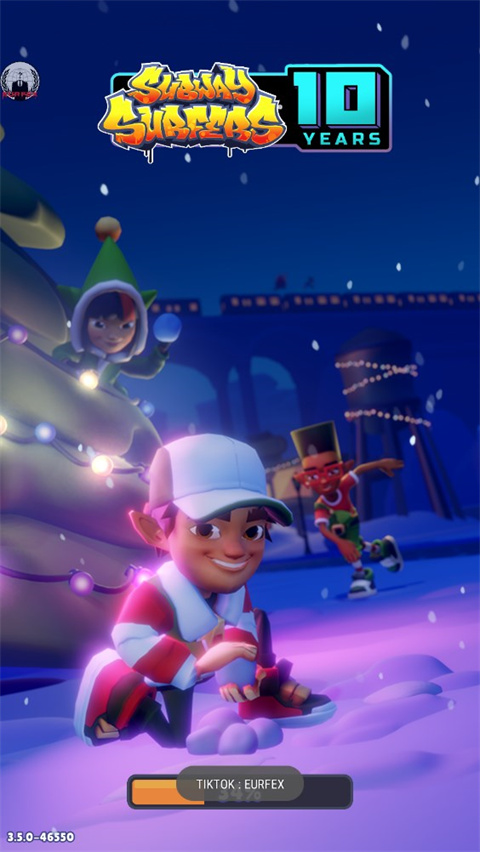 地铁跑酷黑色精灵小黑版(有披风)