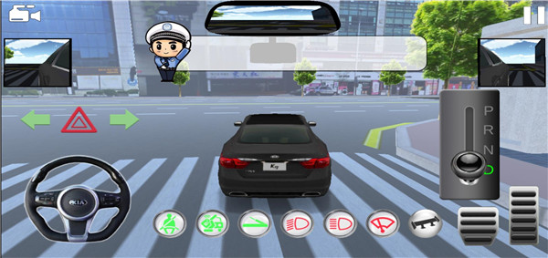 模拟开车驾驶训练游戏