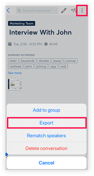 Otter翻译软件app