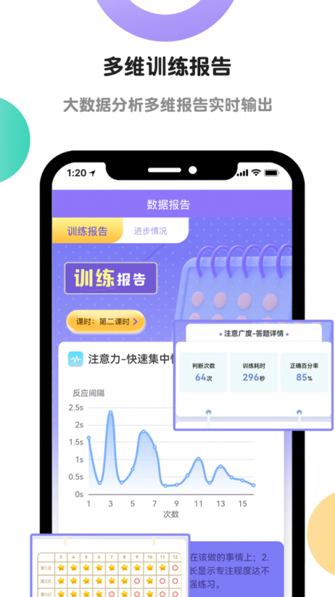 启赋嘉专注力训练app