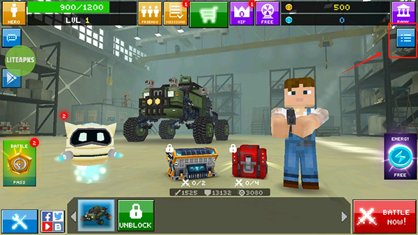 像素车官方版(Blocky Cars Online)