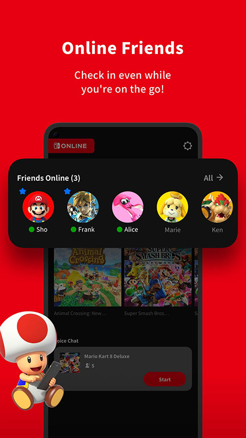 nintendo switch online app