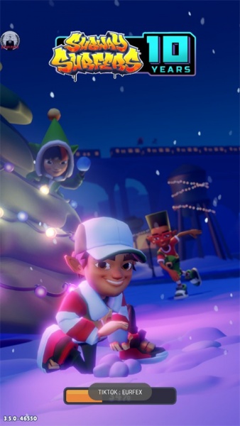 地铁跑酷黑色精灵小黑版(有披风)