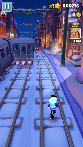 地铁跑酷黑色精灵小黑版(有披风)