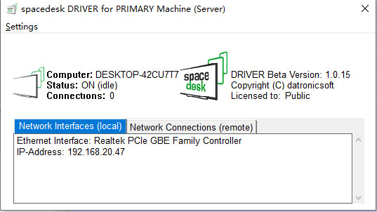 spacedesk官方版