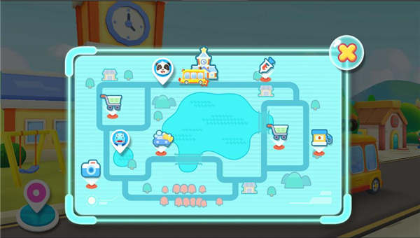 宝宝汽车城市游戏免费版