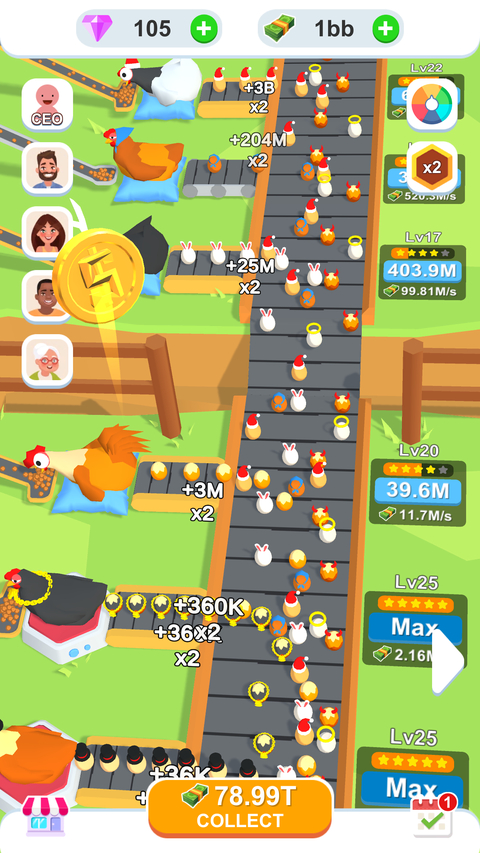 鸡蛋工厂大亨中文版(Idle Egg Factory)