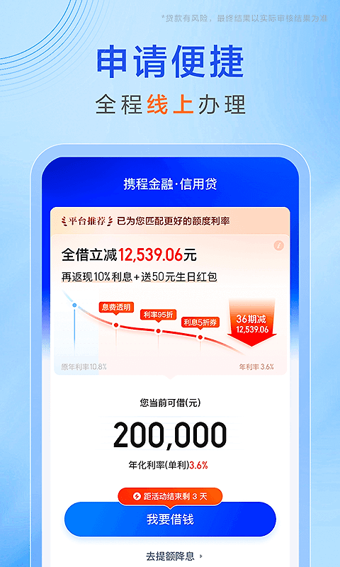 携程金融app