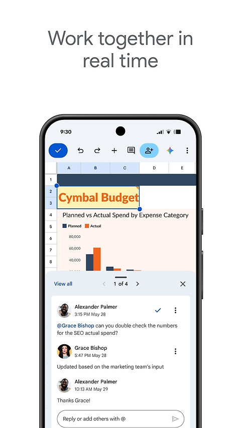 google表格app