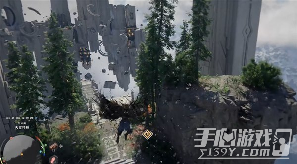 红色沙漠天空环桥挑战怎么过