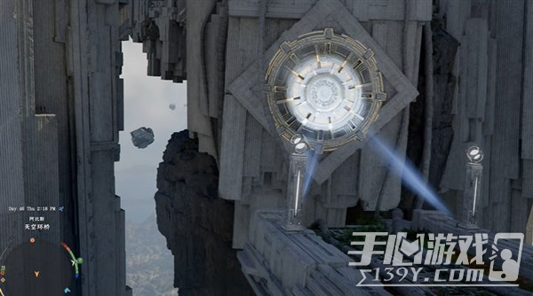 红色沙漠天空环桥挑战怎么过